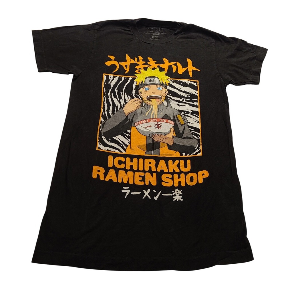 Naruto Shippuden Ichiraku Ramen Shop Men's Graphic Tshirt Small Viz Media Cotton